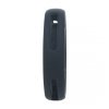 Classic Grooved Silicone Cock and Ball Ring - Black